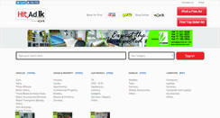 Desktop Screenshot of hitad.lk